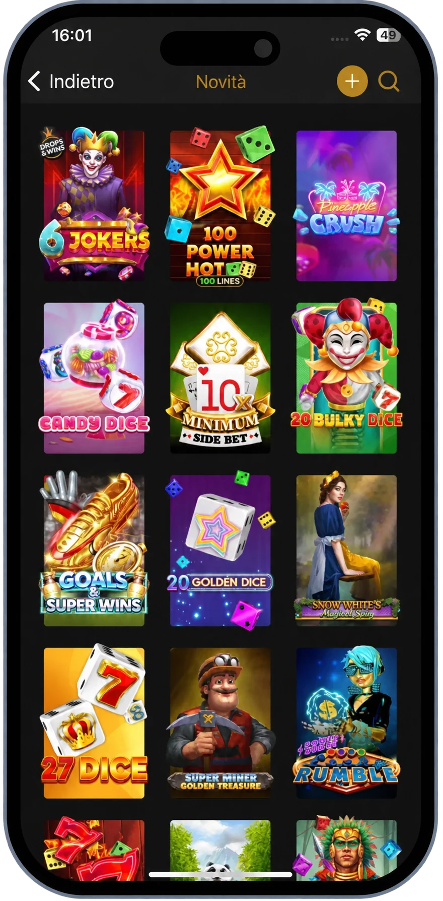 Sorpresa nell'app