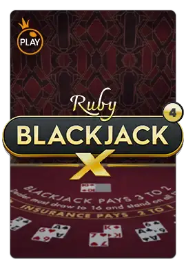 BLACKJACK X 4   RUBY
